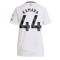 Aston Villa Boubacar Kamara #44 Replica Away Shirt Ladies 2024-25 Short Sleeve